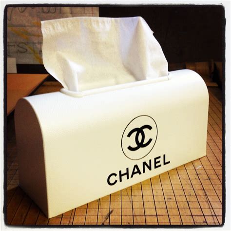 chanel tissue box cover|chanel perfume gift wrapped.